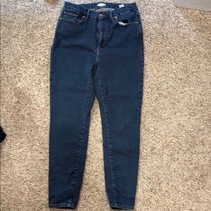 Good American Dark Blue Skinny Jeans